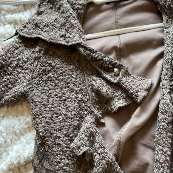 Taupe detailed cardigan - Picture 3 of 5